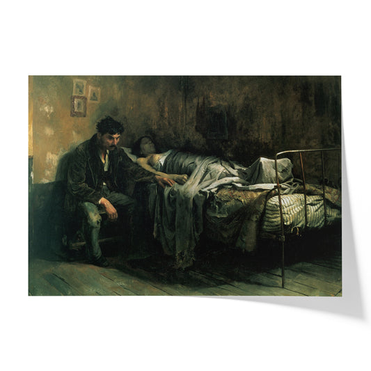 The Misery | Cristóbal Rojas Poleo | 1886
