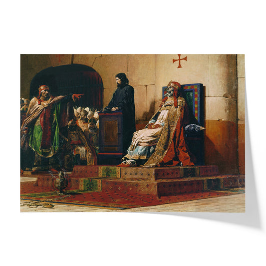 Pope Formosus and Stephen VI (The Cadaver Synod) | Jean-Paul Laurens | 1870