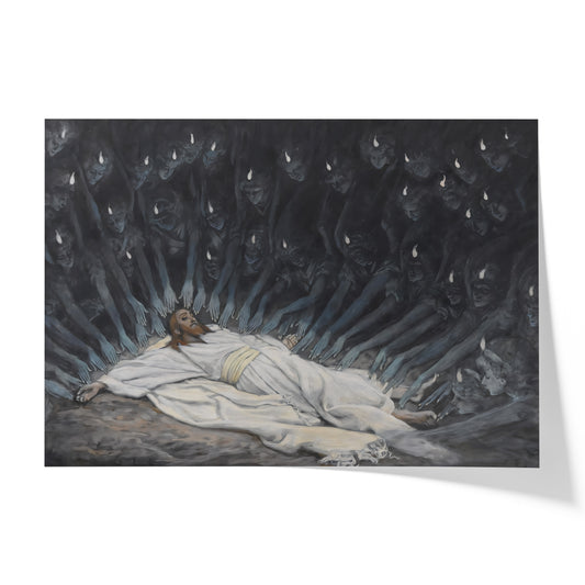 Jesus Ministered to by Angels | James Tissot | 1894