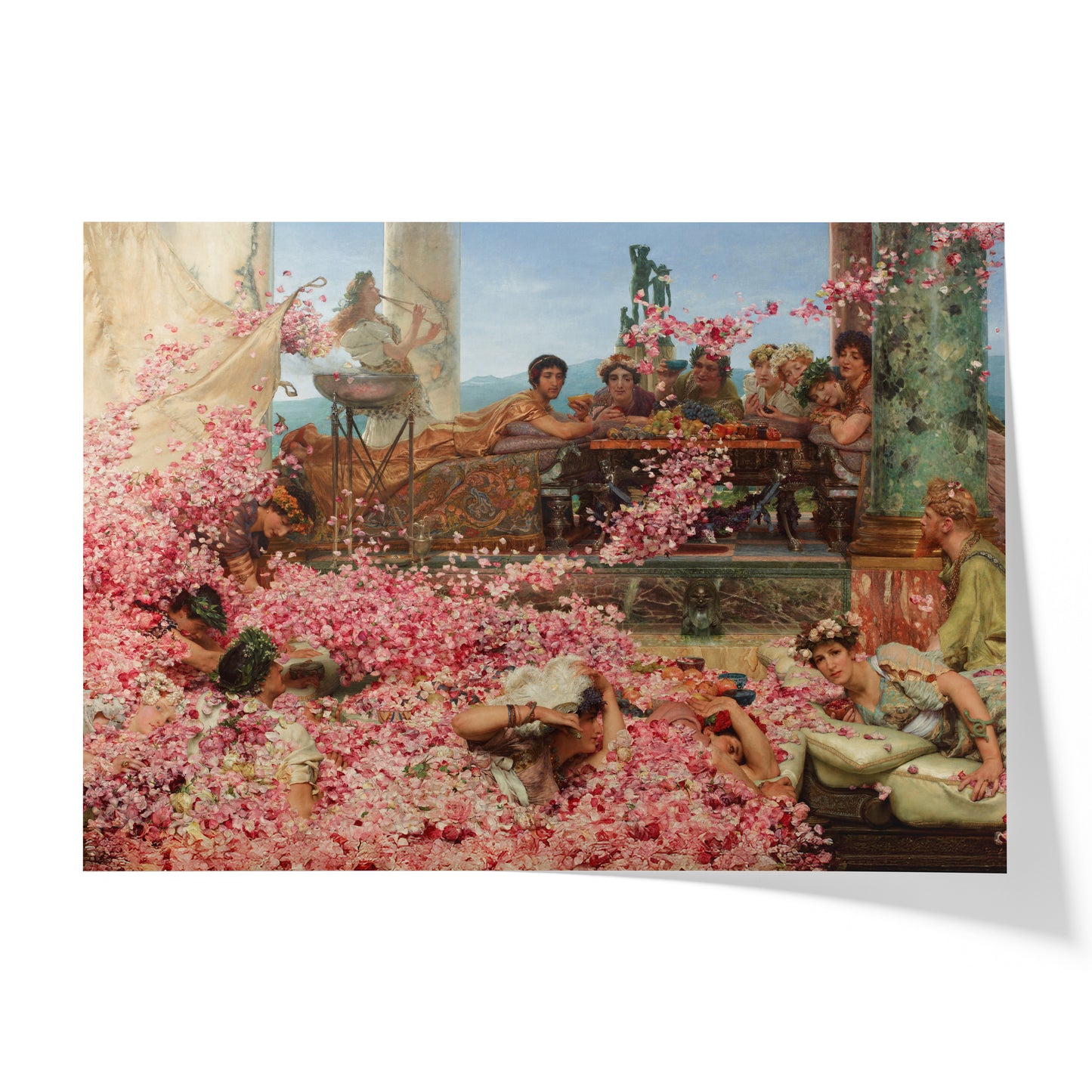 The Roses of Heliogabalus | Sir Lawrence Alma-Tadema | 1888