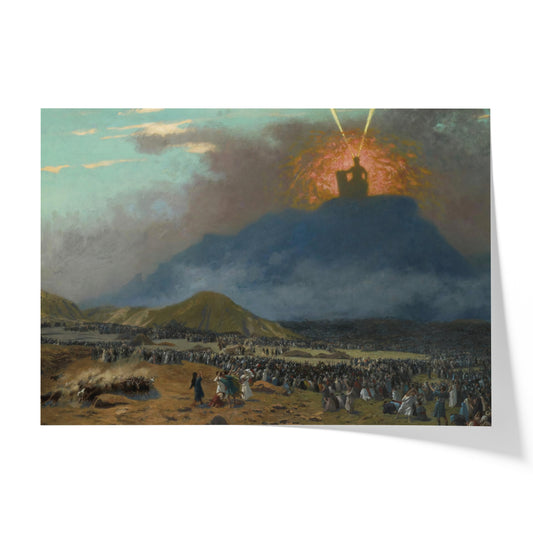 Moses on Mount Sinai | Jean-Léon Gerôme | 1895-1900