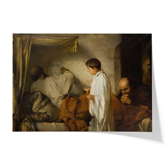 The Dying Painter | Hermina Laukotová | 1880