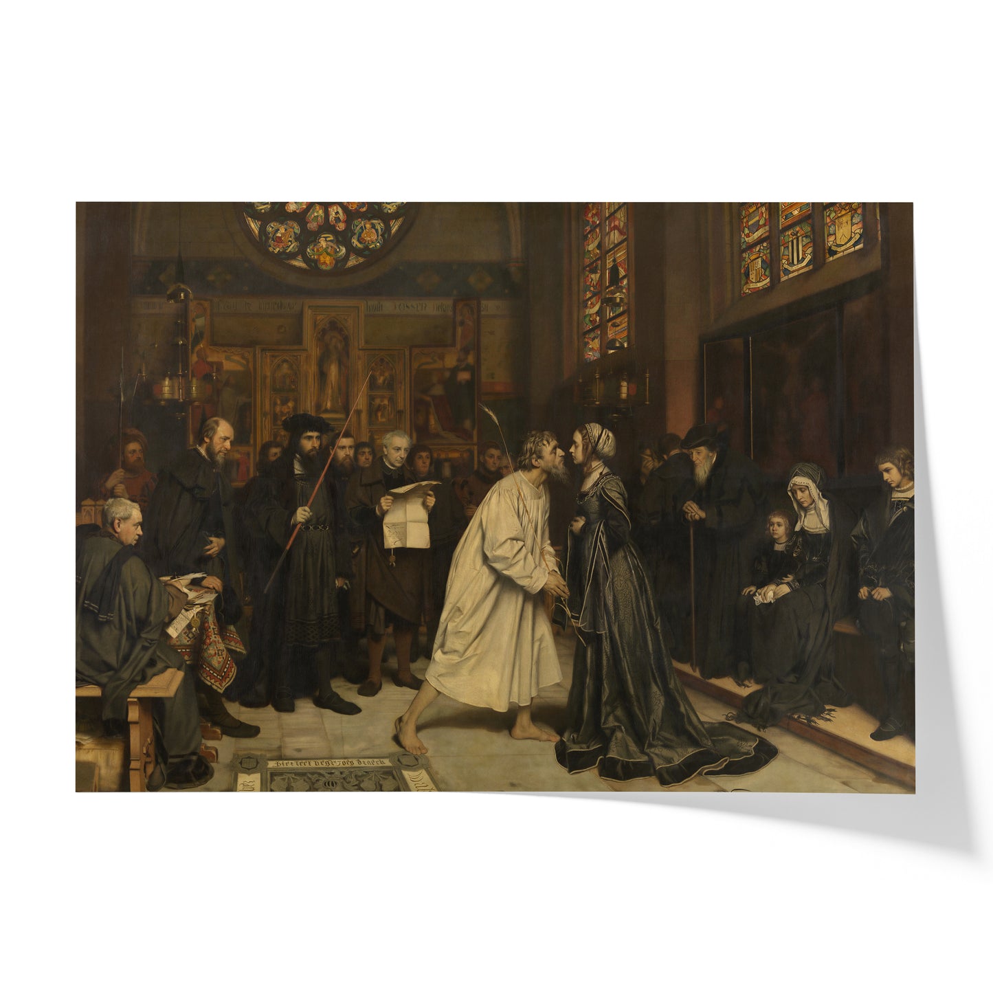 The Mouth Kiss | Pierre Jean van der Ouderaa | 1879