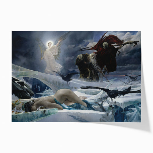 Ahasuerus at the End of the World | Adolf Hirémy-Hirschl | 1888