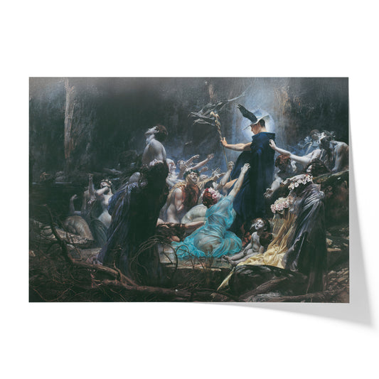 Souls on the Banks of the Acheron | Adolf Hirémy-Hirschl | 1898