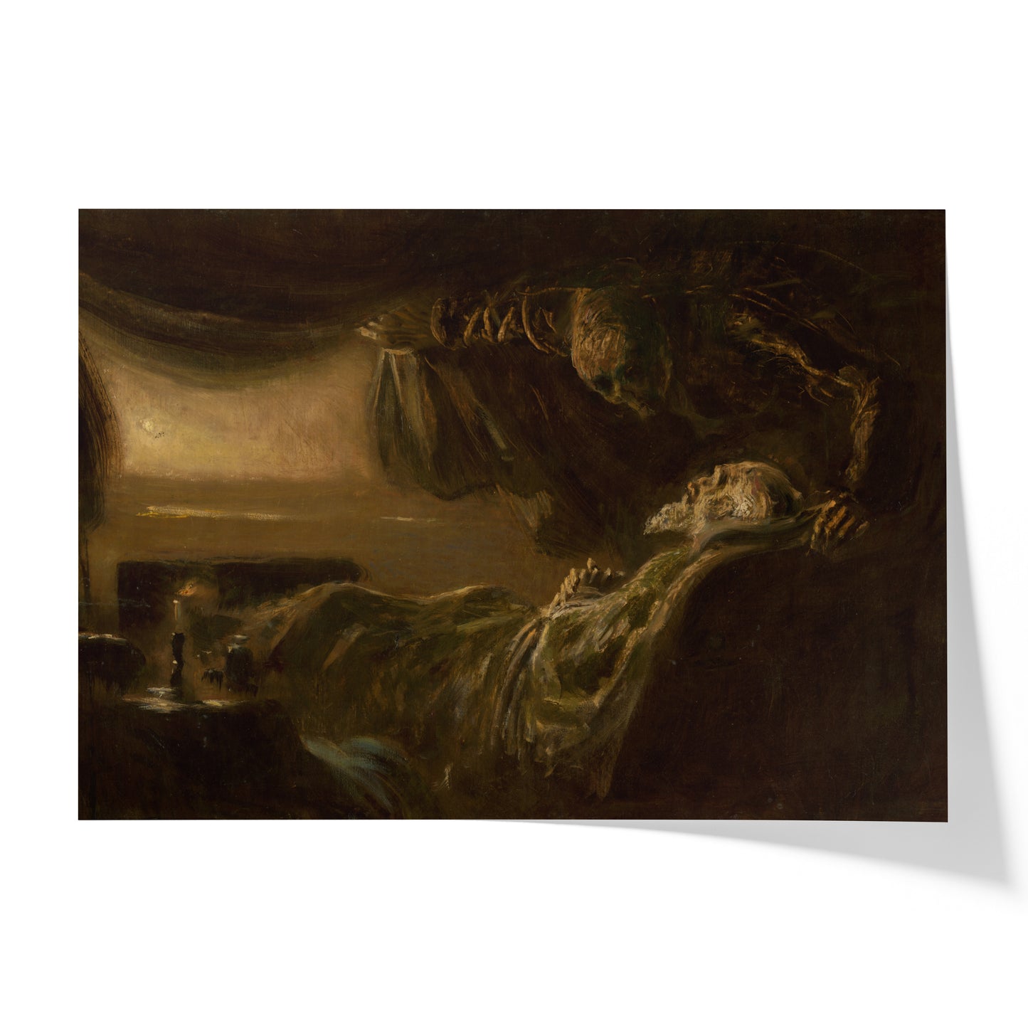 Old Man's Death | László Mednyánszky | 1890