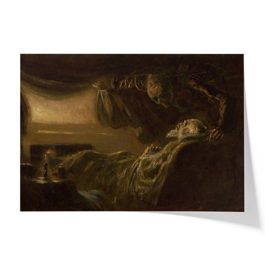 Old Man's Death | László Mednyánszky | 1890