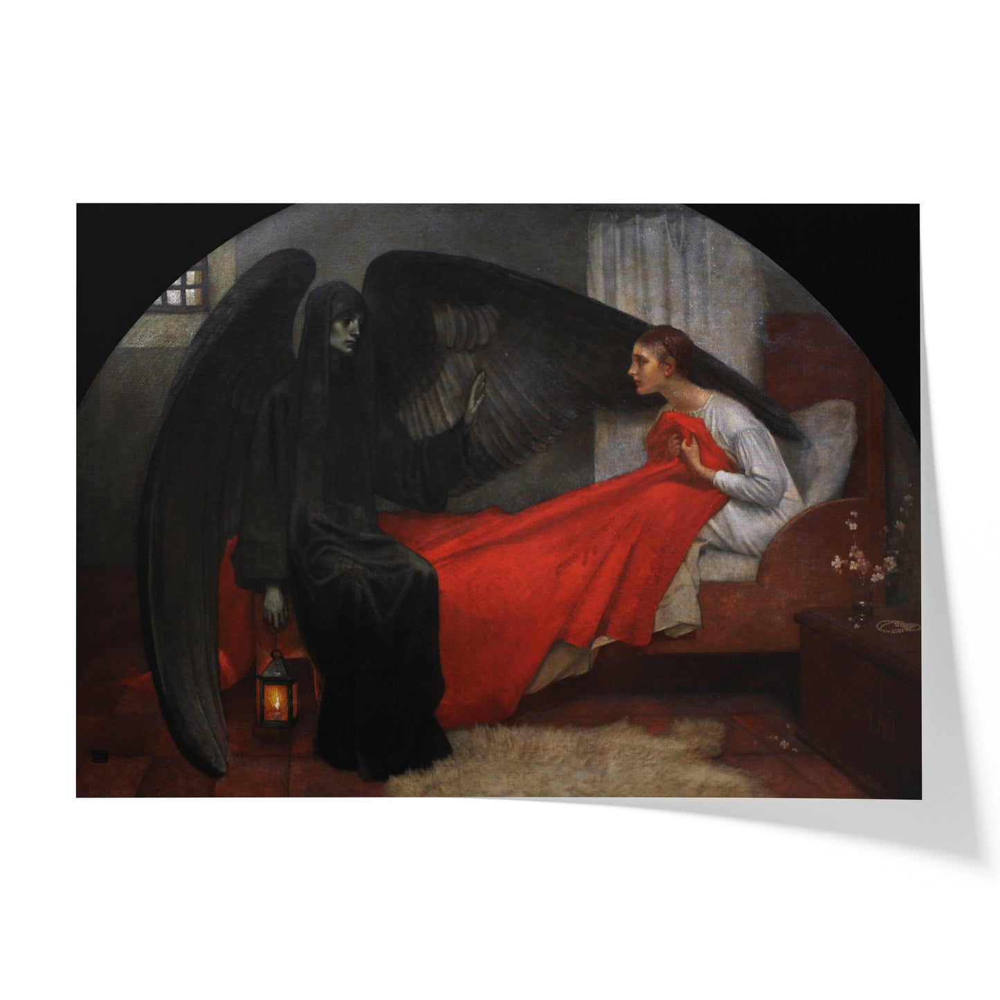 Death and the Maiden | Marianne Stokes | c. 1908