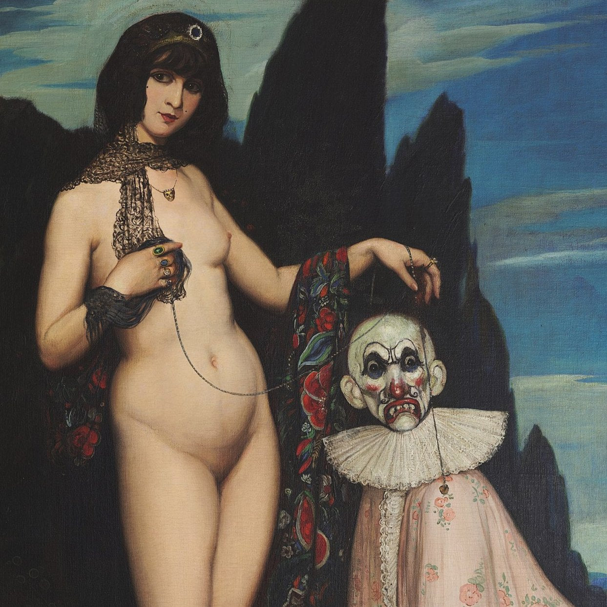 The Woman and The Puppet | Ángel Zárraga | 1909