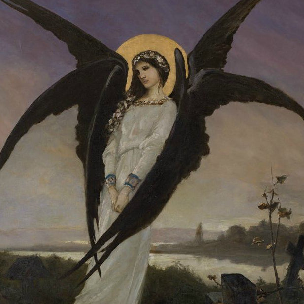 Angel of Sadness | Wilhelm Kotarbiński | c. 1900