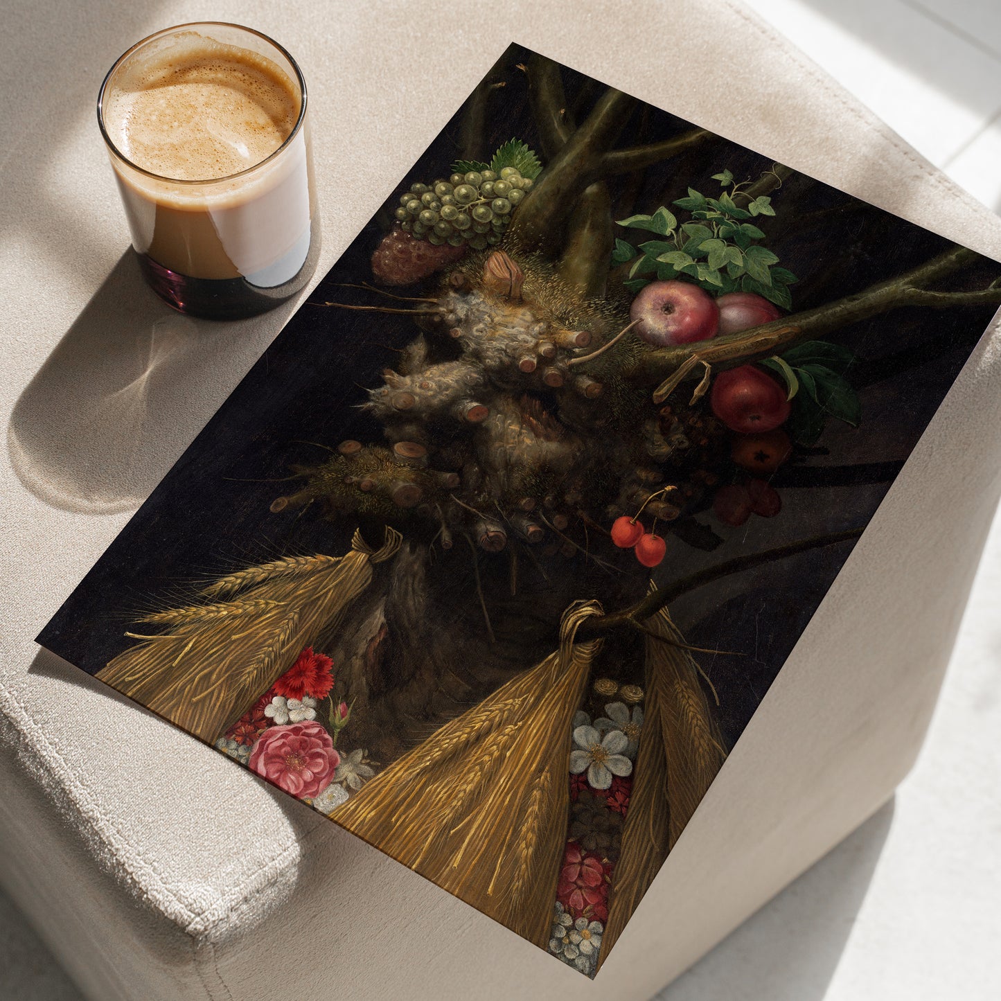 Four Seasons in One Head | Giuseppe Arcimboldo | 1590