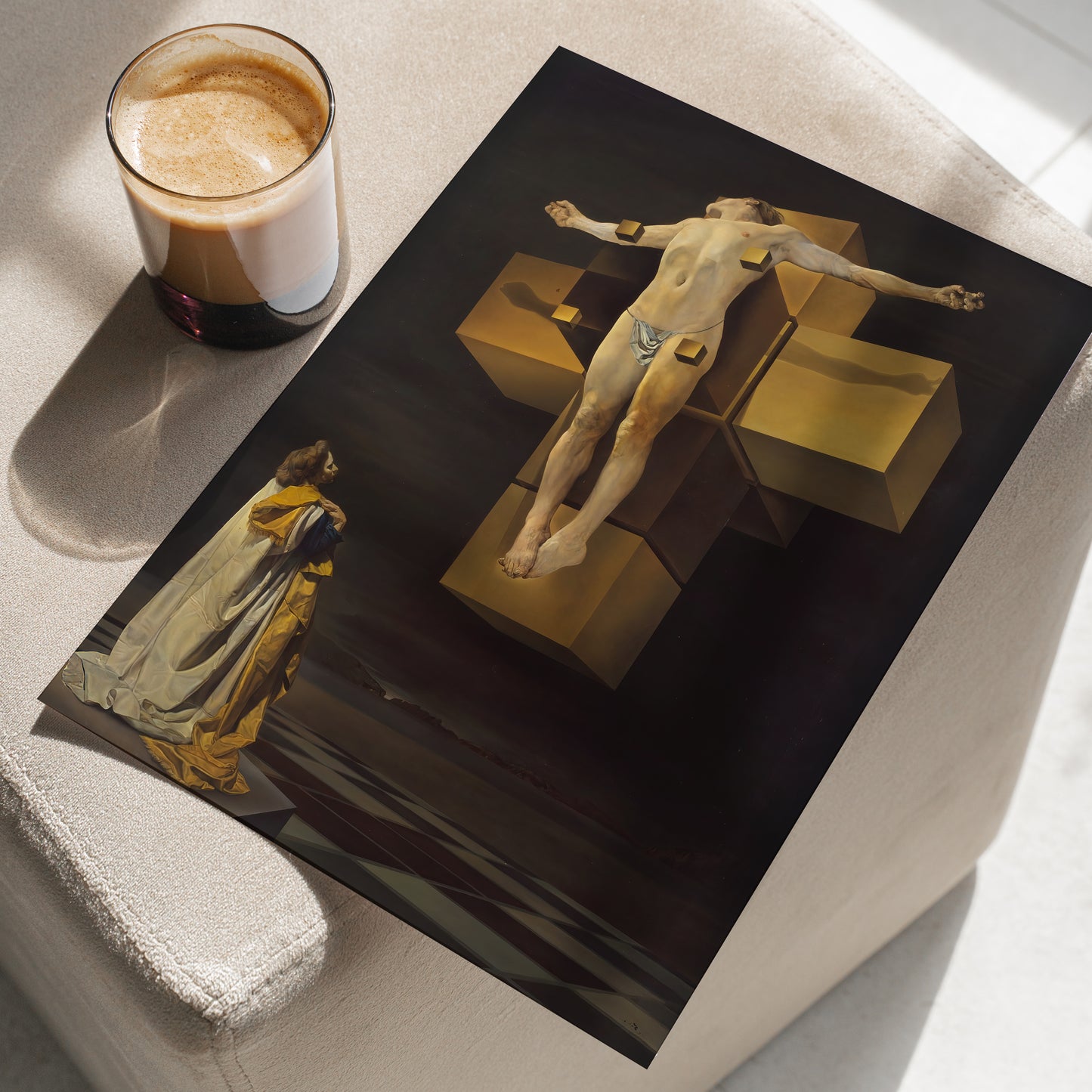 Crucifixion (Corpus Hypercubus) | Salvador Dalí | 1954