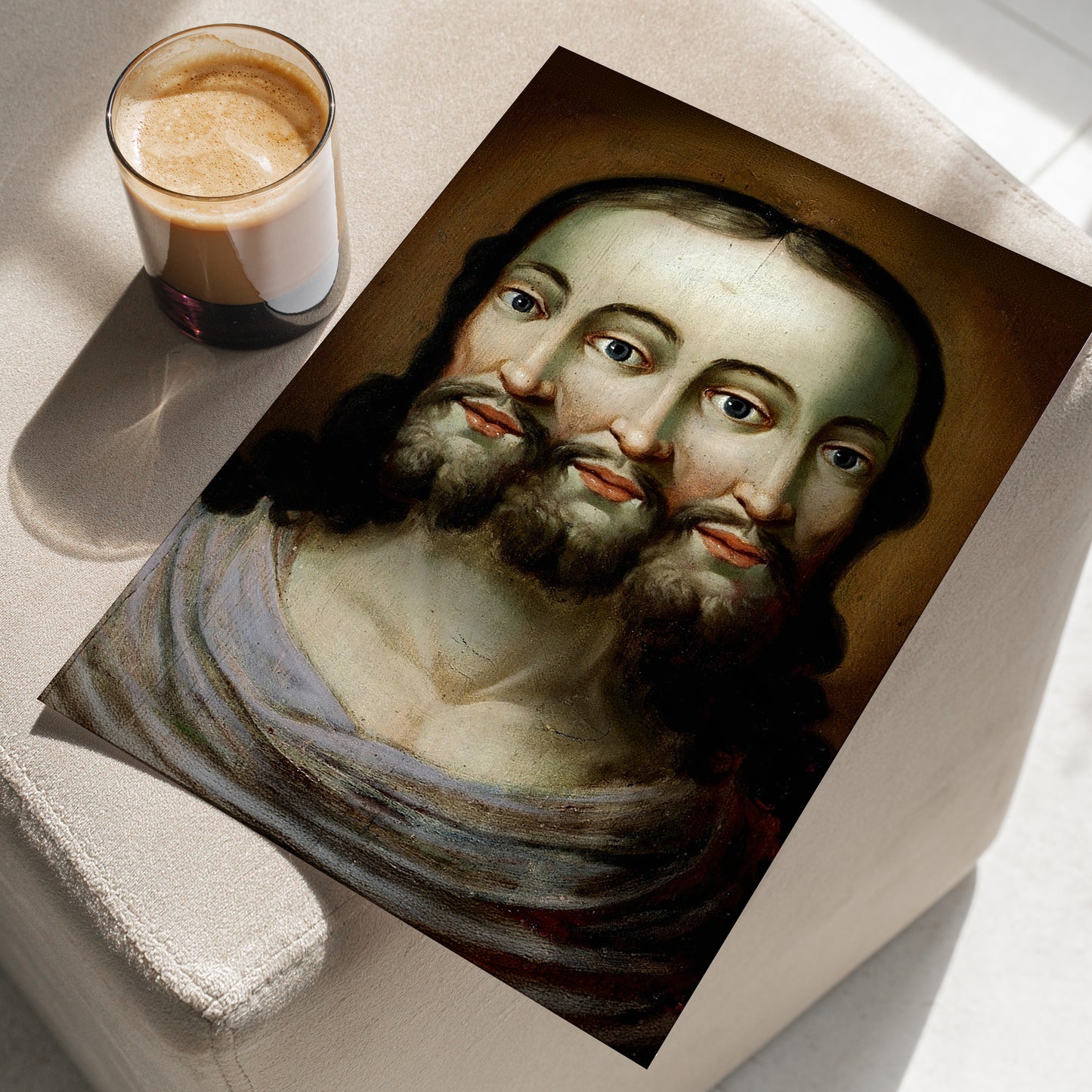 Three-faced Trinity | Anonymous | 17th Century