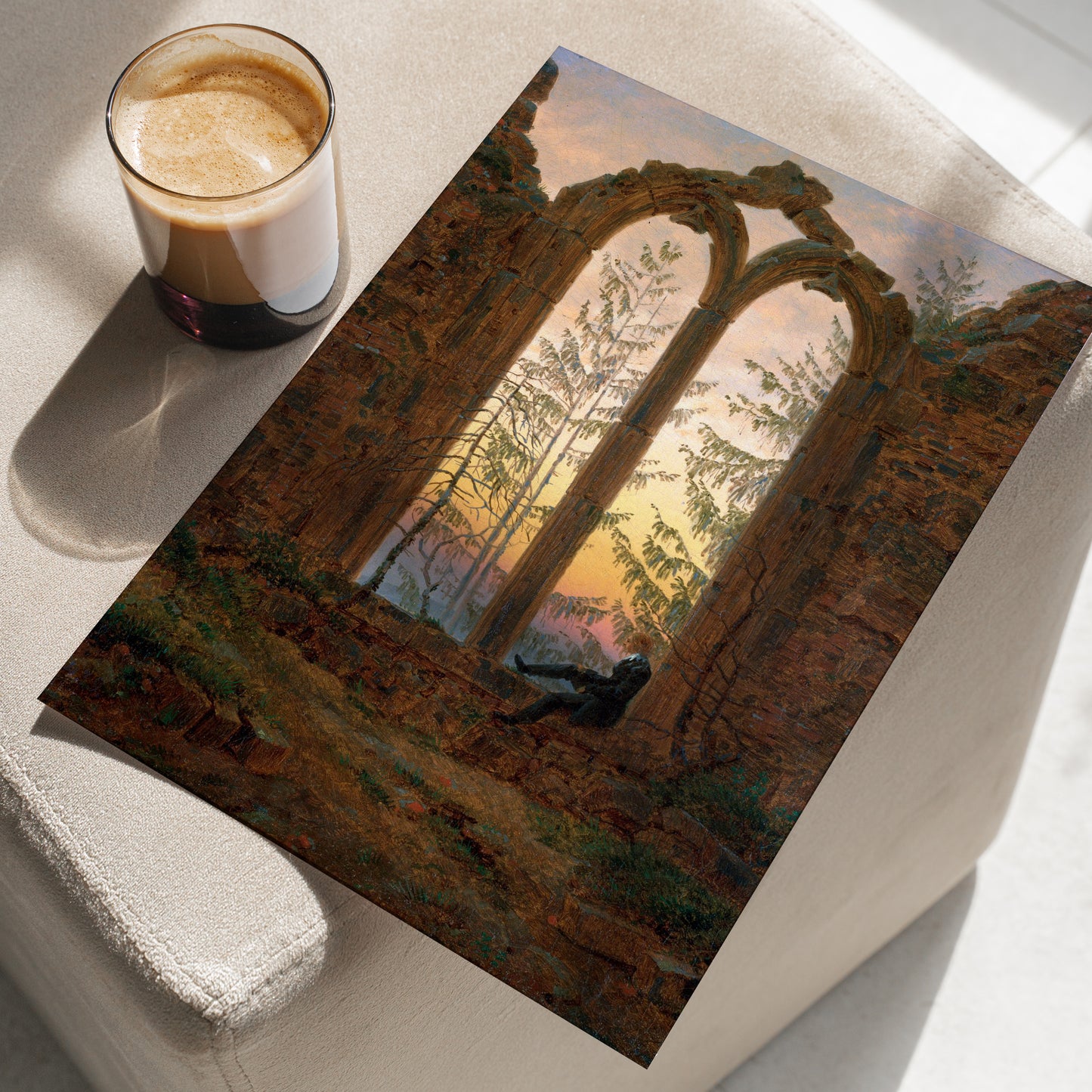 Ruins of the Oybin (Dreamer) | Caspar David Friedrich | c. 1835