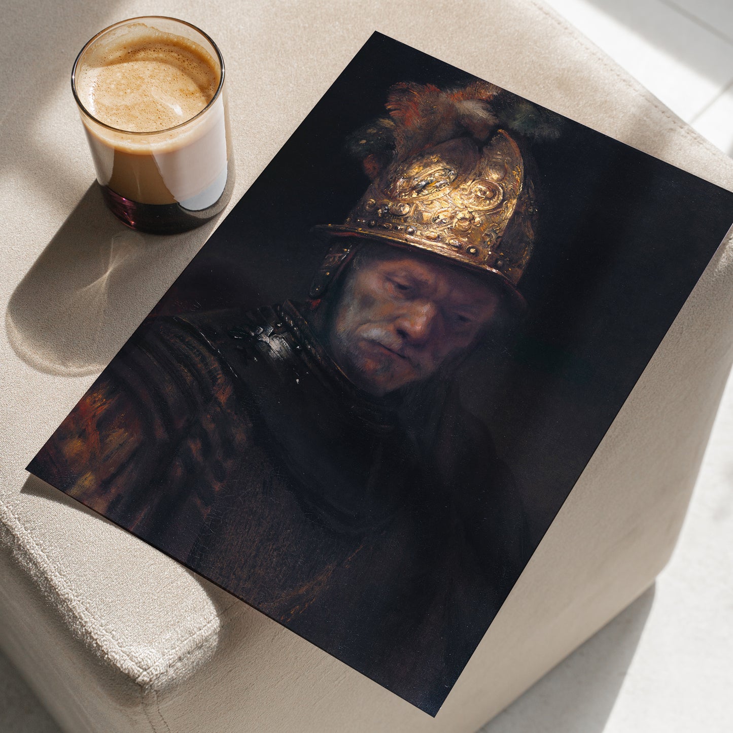 The Man with the Golden Helmet | Attributed to Rembrandt | c. 1650
