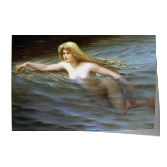 A Sea Nymph | Luis Ricardo Falero | 1883