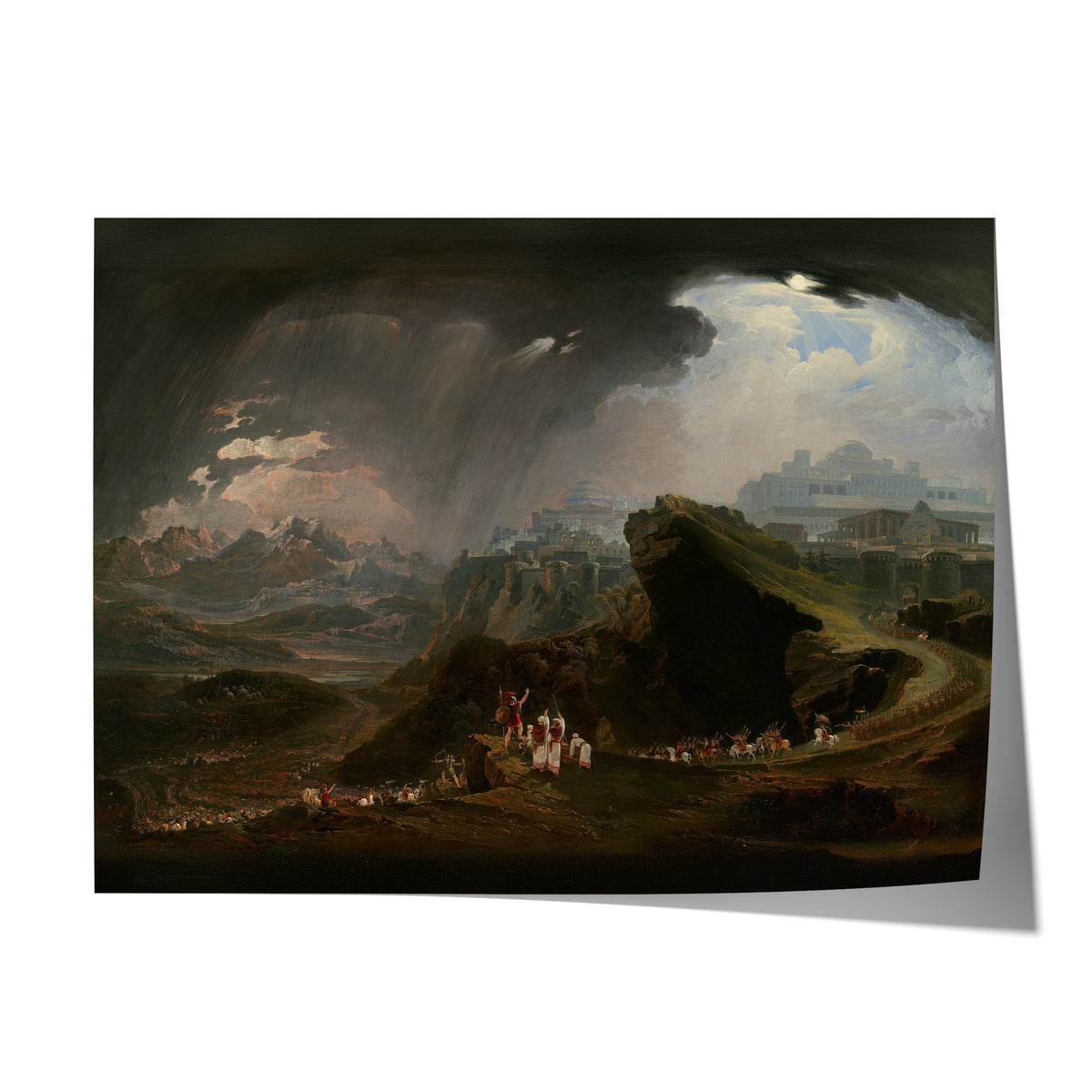 Joshua Commanding the Sun to Stand Still | John Martin | 1816