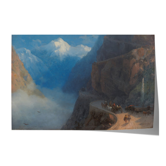 From Mleta to Gudauri | Ivan Aivazovsky | 1868