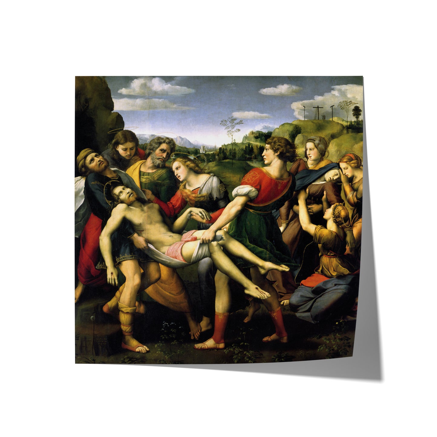 Entombment, Pala Baglione | Raphael | 1507