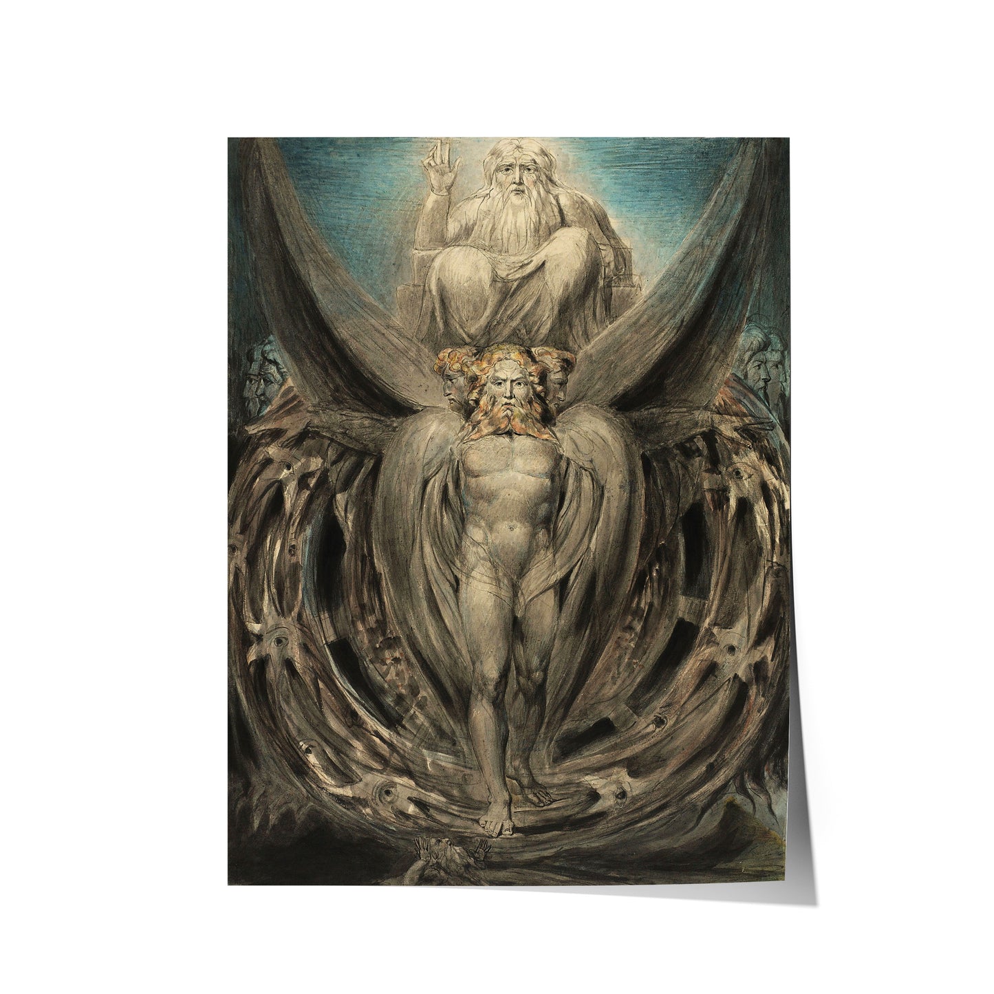 Ezekiel's Vision | William Blake | 1803-05