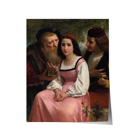 Between Wealth and Love | William-Adolphe Bouguereau | 1869