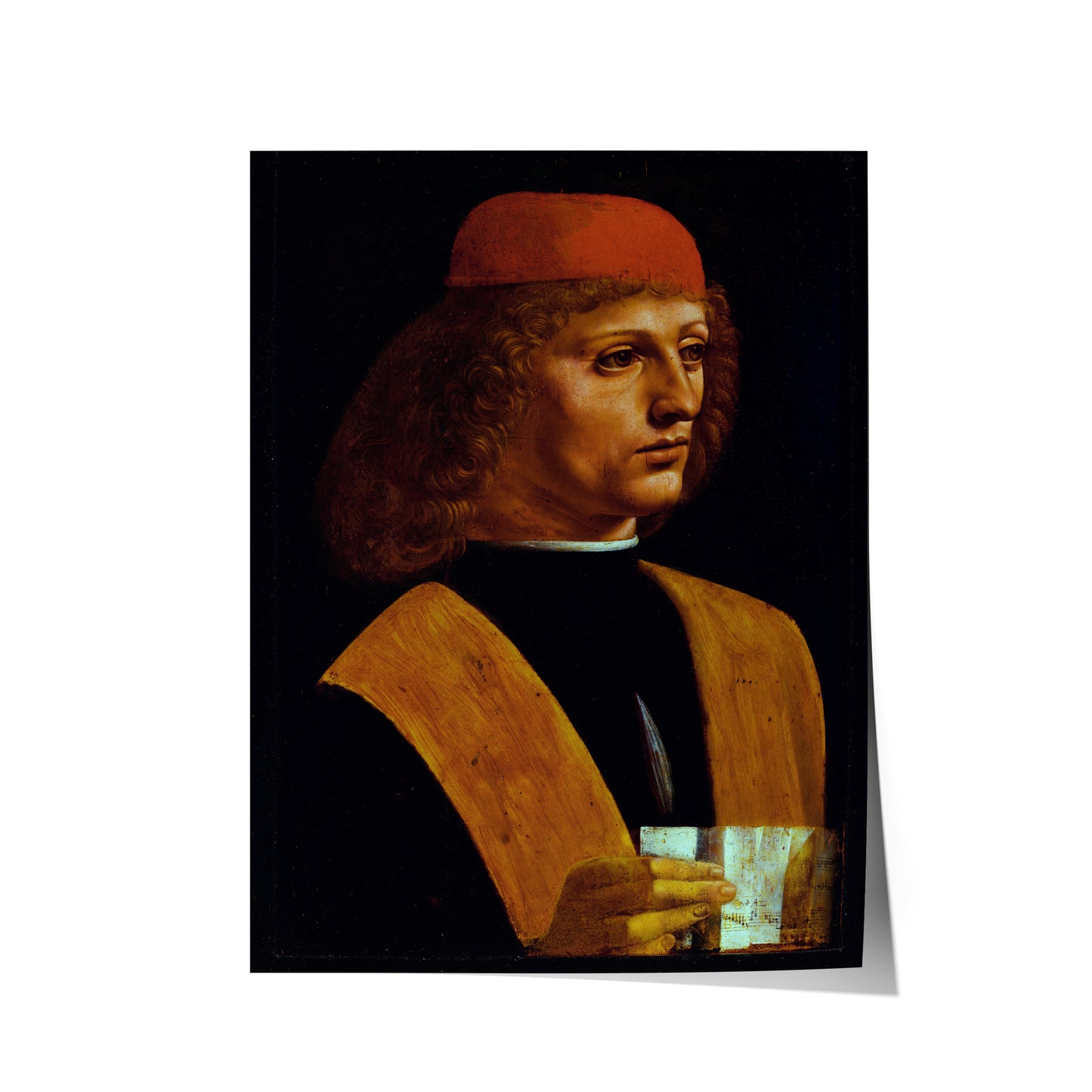 Portrait of a Musician | Leonardo da Vinci | c. 1483–1487