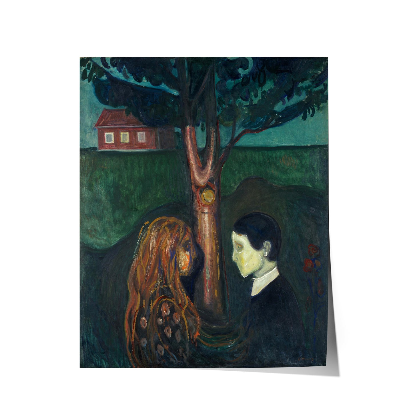 Eye in Eye | Edvard Munch | 1899-1900