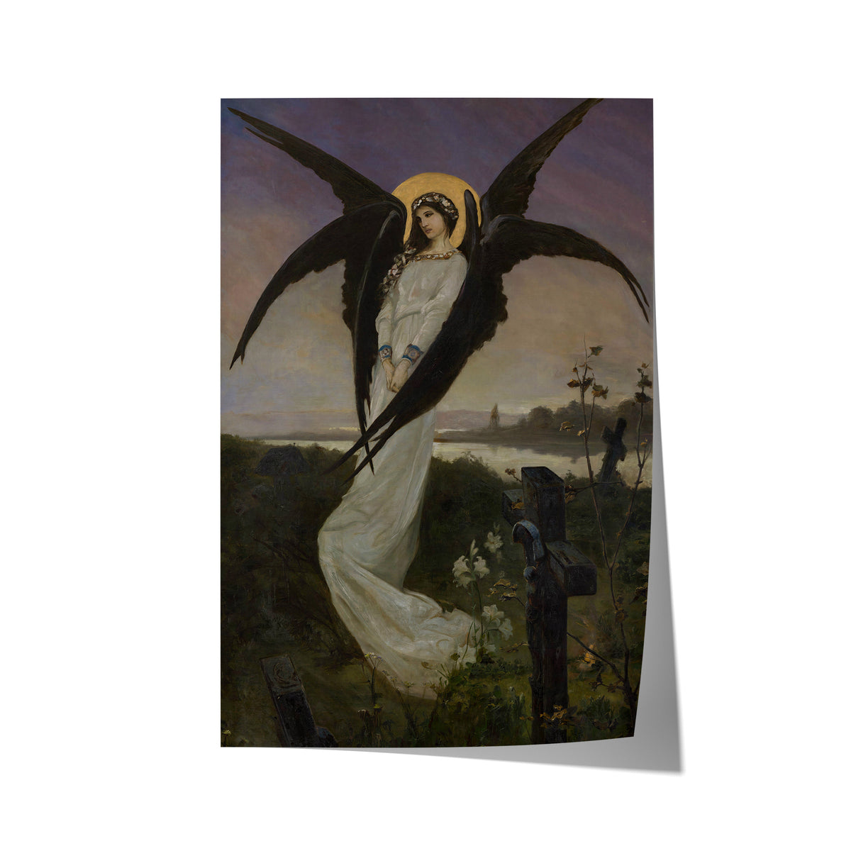 Angel of Sadness | Wilhelm Kotarbiński | c. 1900