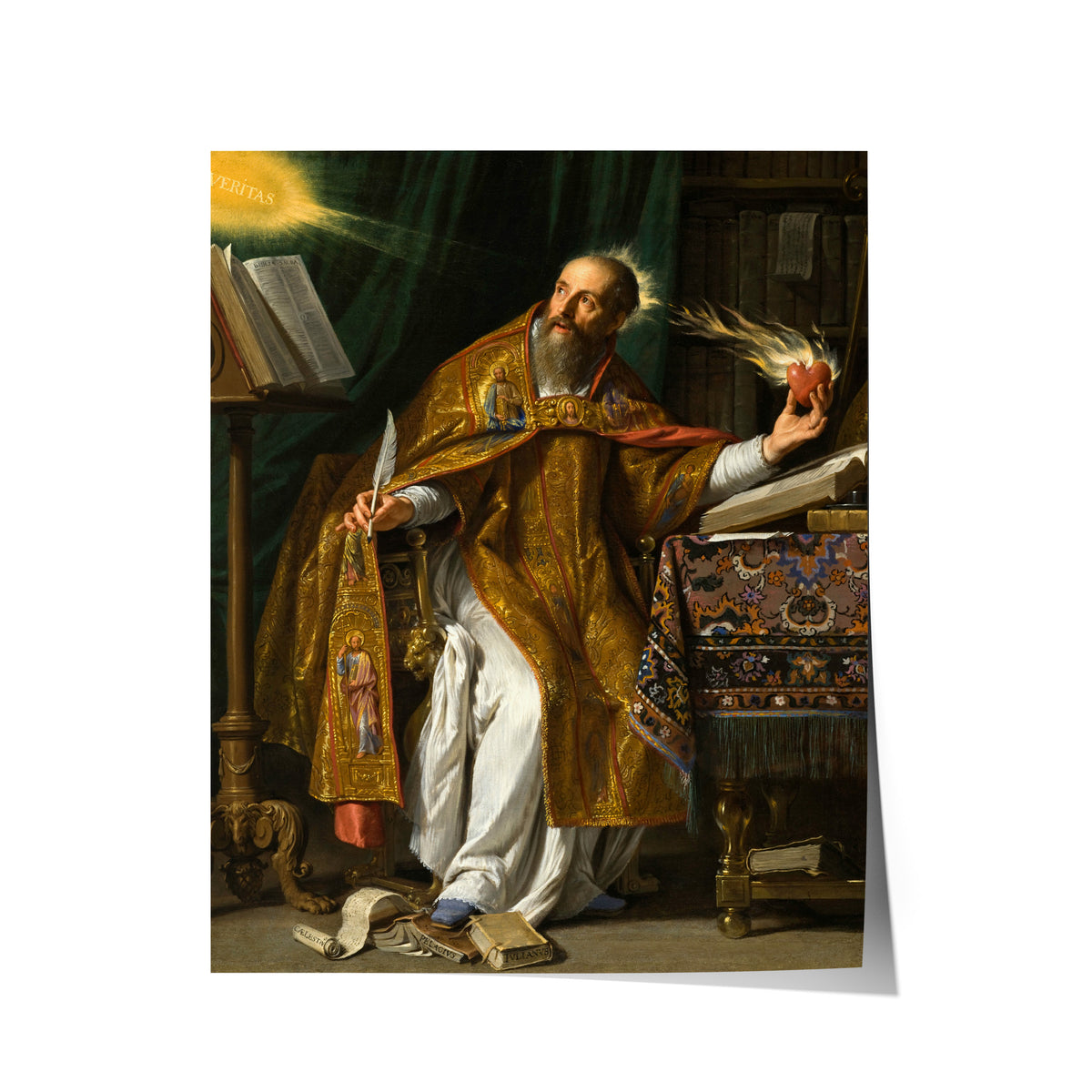 Saint Augustine | Philippe de Champaigne | c. 1645-50