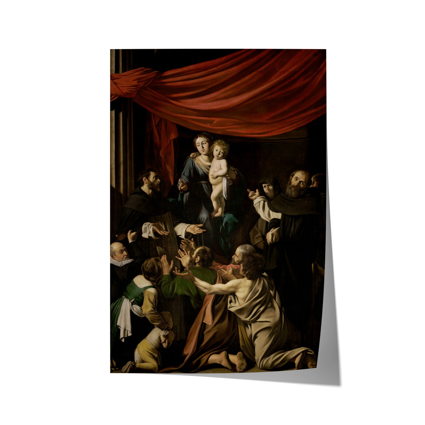 Madonna of the Rosary | Caravaggio | 1607