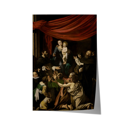 Madonna of the Rosary | Caravaggio | 1607