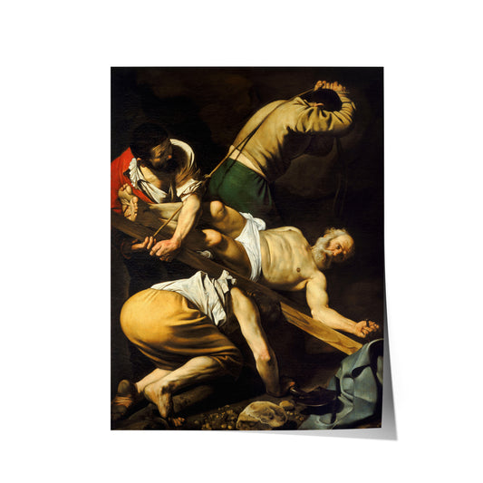 Crucifixion of Saint Peter | Caravaggio | 1601