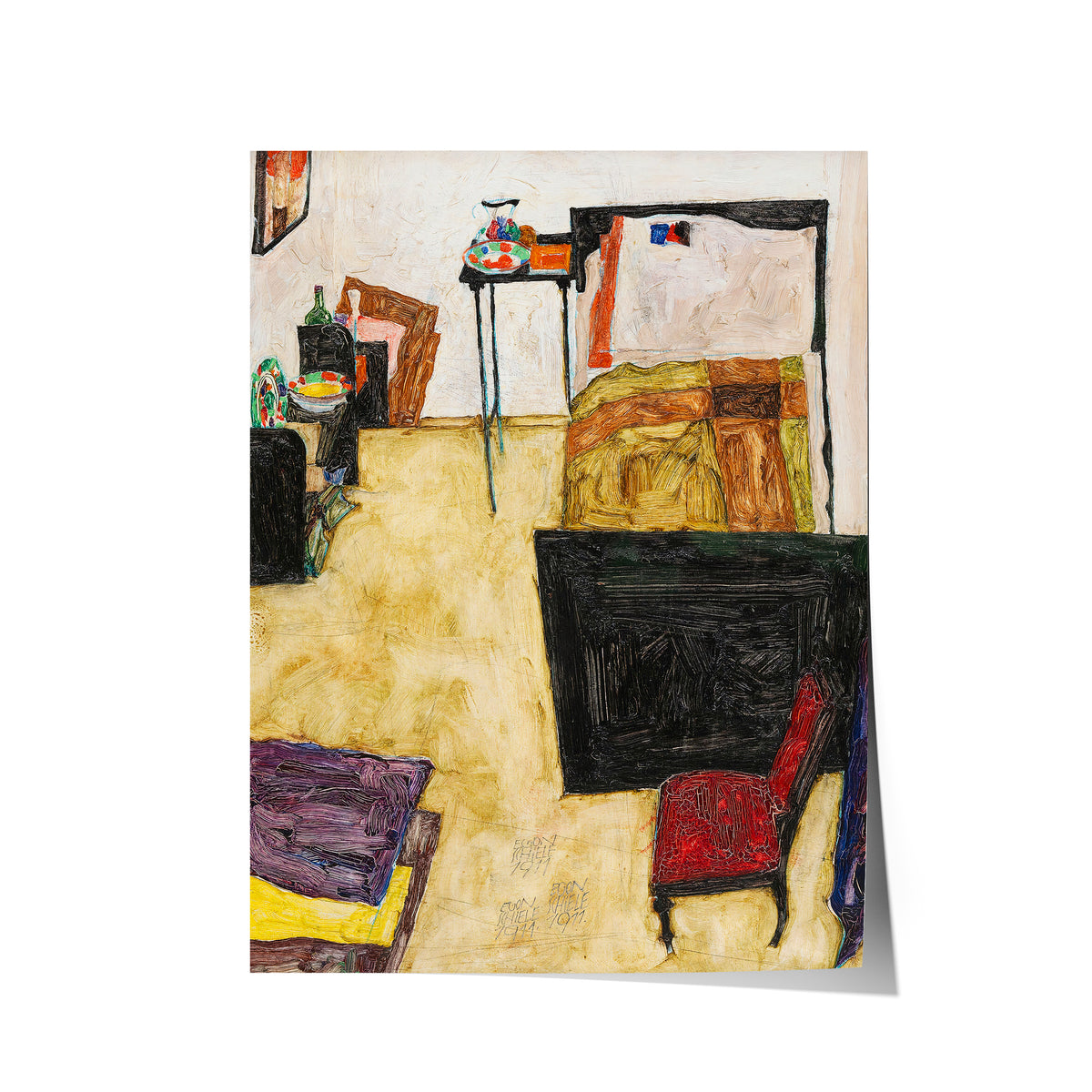 My Living Room | Egon Schiele | 1911