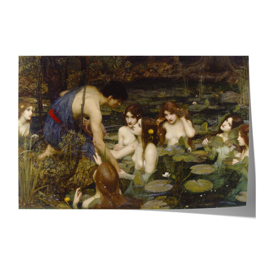 Hylas and the Nymphs | John William Waterhouse | 1896