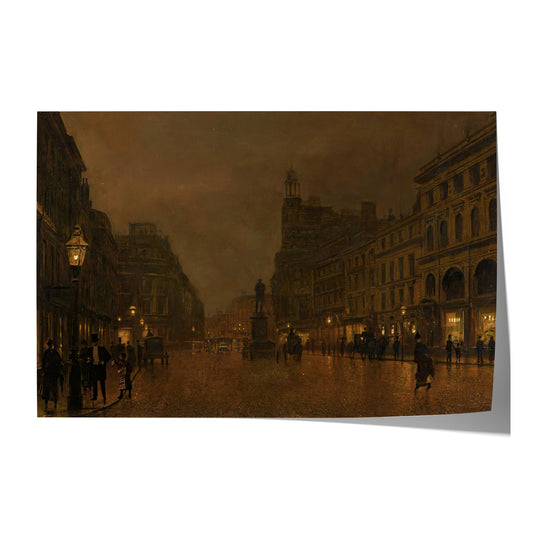 St Anne’s Square And Exchange, Manchester | John Atkinson Grimshaw | 19th Century