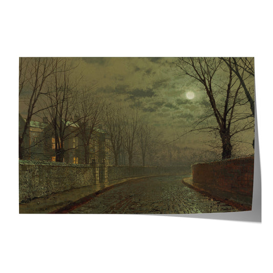Silvery Moonlight | John Atkinson Grimshaw | 1882