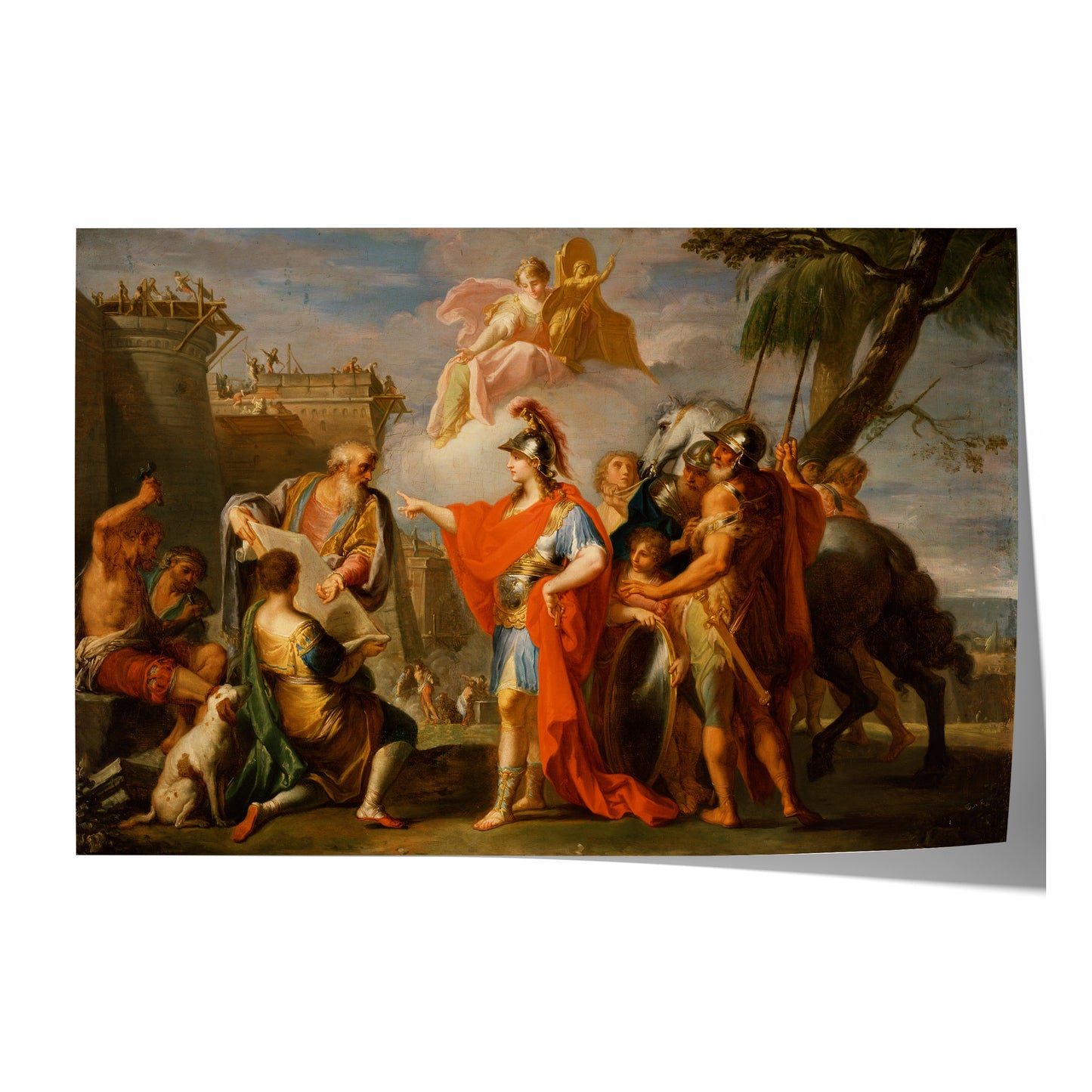 Alexander the Great Founding Alexandria | Placido Constanzi | 1736-1737