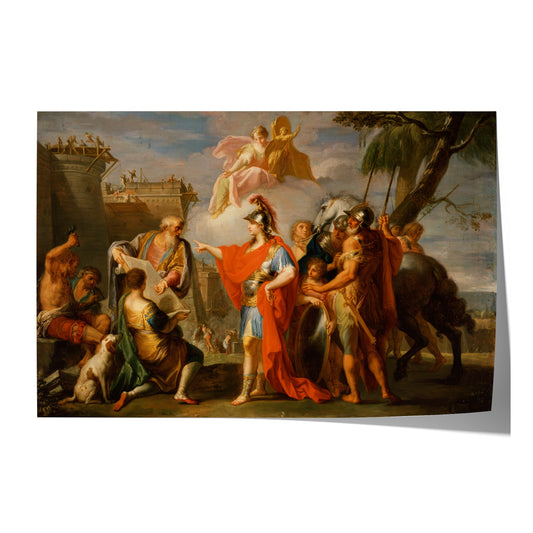 Alexander the Great Founding Alexandria | Placido Constanzi | 1736-1737