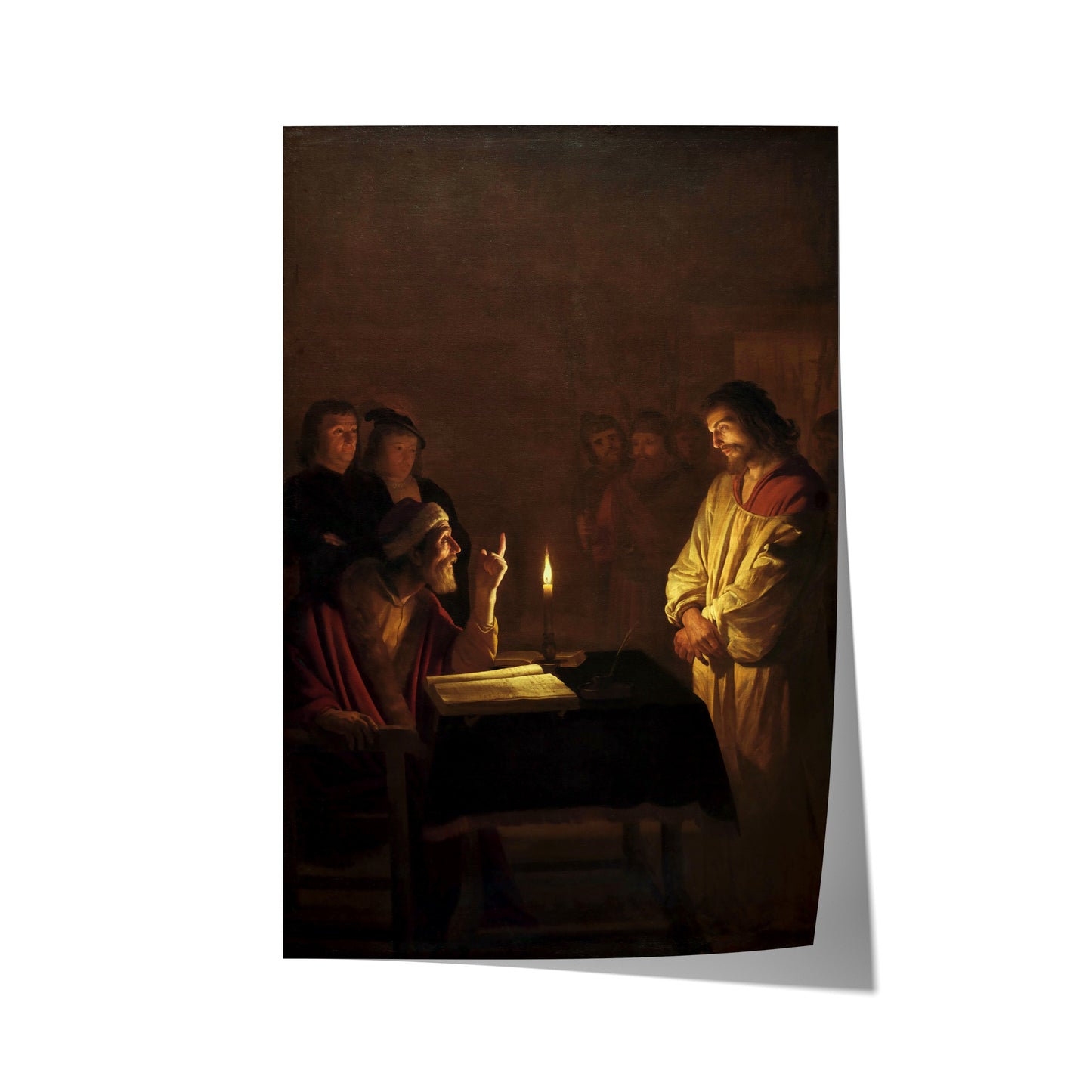 Christ before the High Priest | Gerard van Honthorst | c. 1617