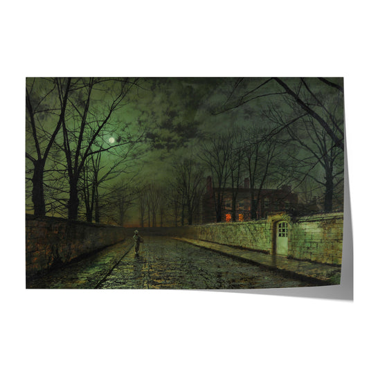 Silver Moonlight | John Atkinson Grimshaw | 1880
