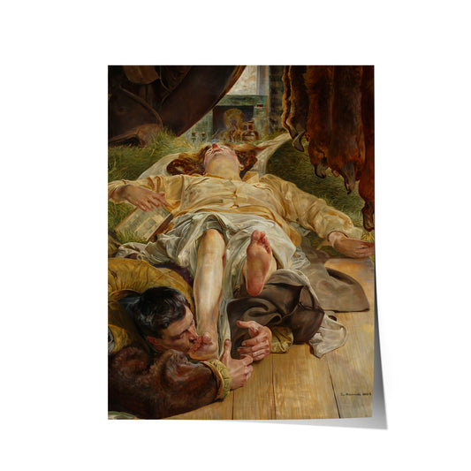 Death of Ellenai | Jacek Malczewski | 1906-07