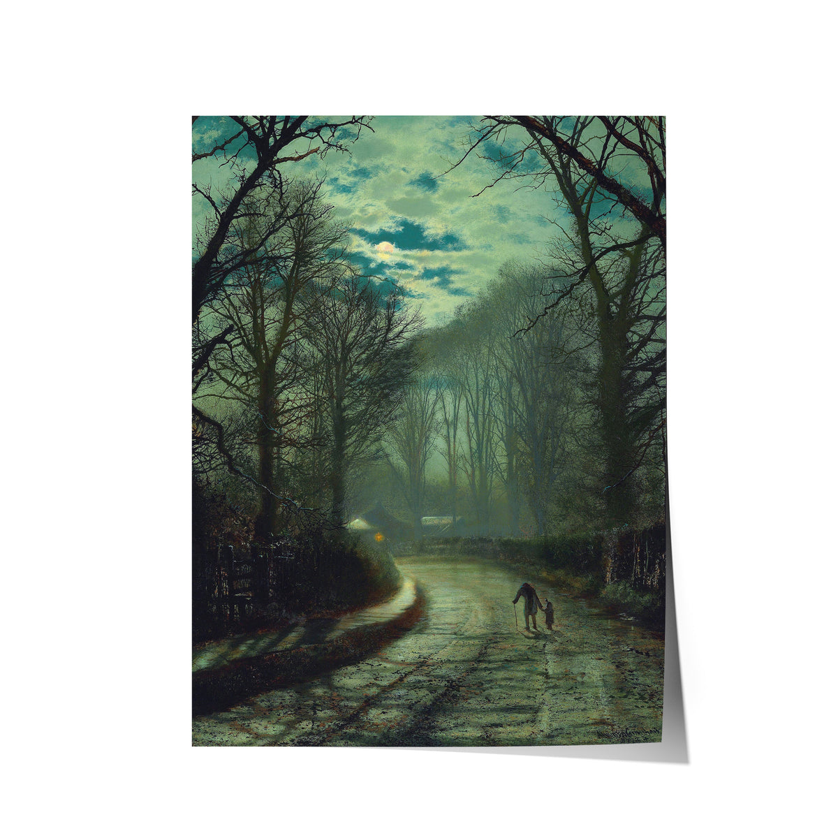 Nearing Home | John Atkinson Grimshaw | 1872