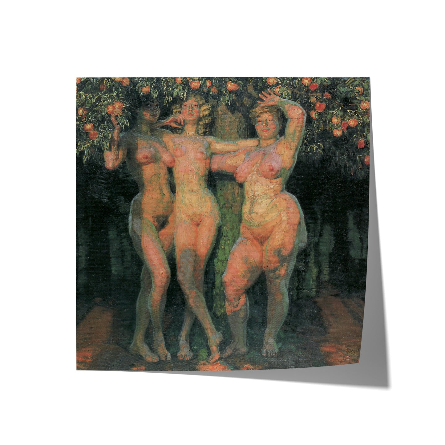 Autumn Sun, Three Goddesses | František Kupka | 1906