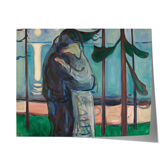 Kiss on The Beach | Edvard Munch | 1914