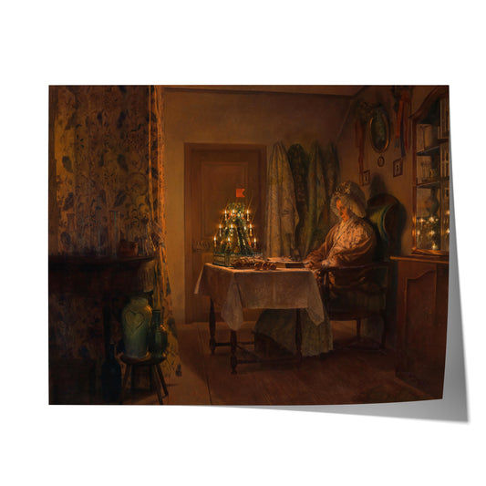 A Lonely Christmas | Oskar Freiwirth-Lützow | 19th Century