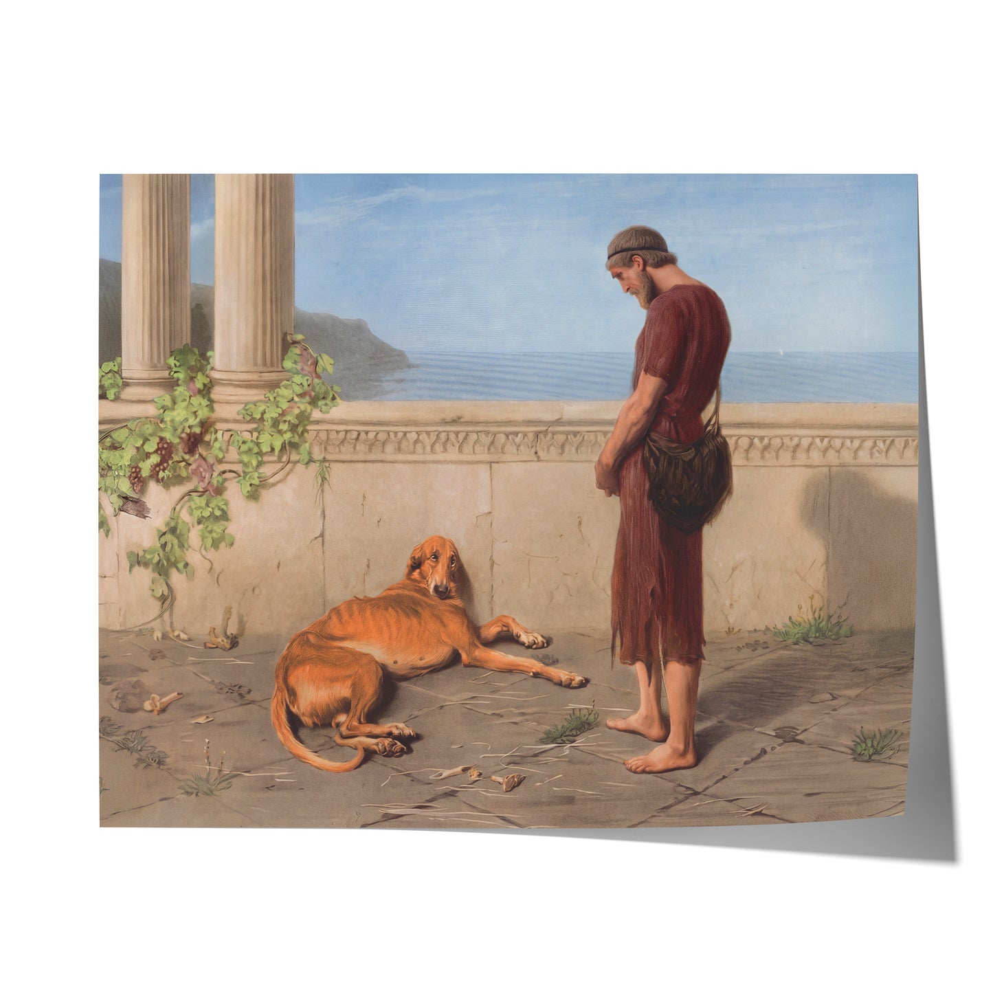 Ulysses and Argus | Briton Rivière | 1885
