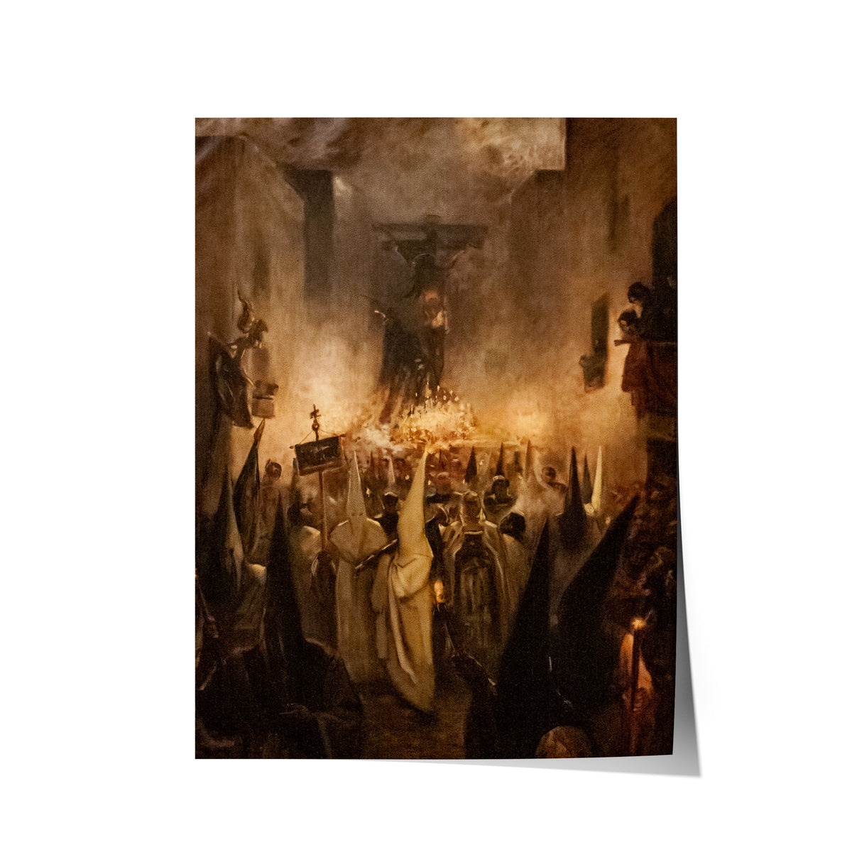Procession of Silence, Sevilla | Constantin Meunier | 1882-83
