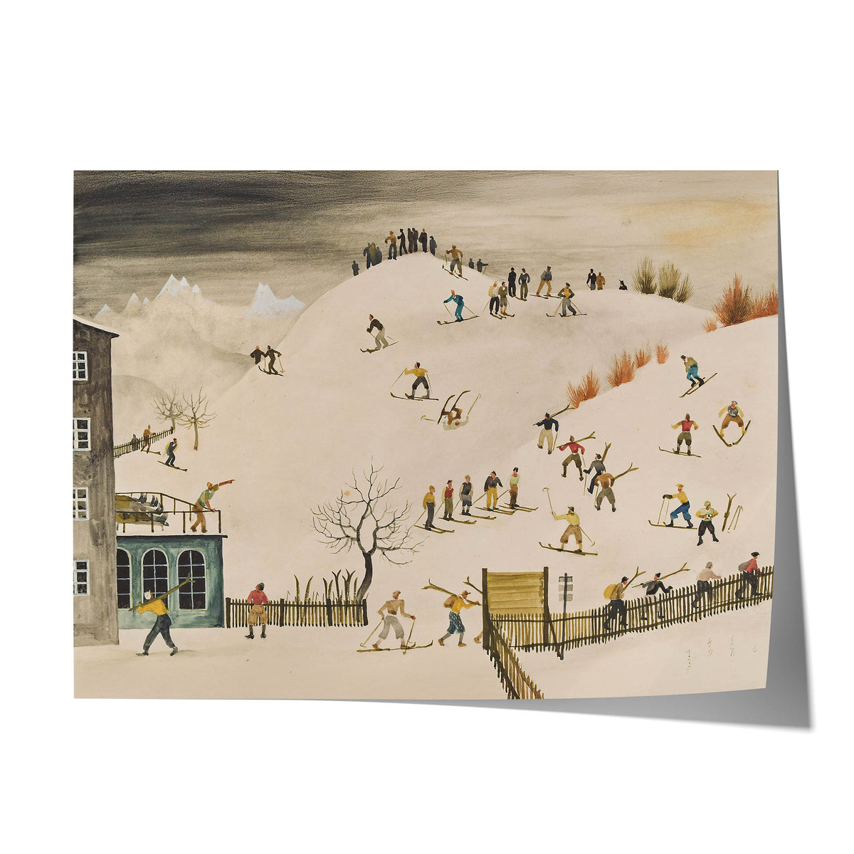Practice Slope | Franz Sedlaceck | 1936