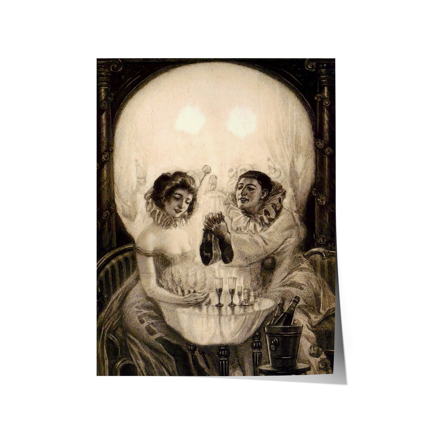 L'Amour de Pierrot | Attributed to Salvador Dalí | c. 1904