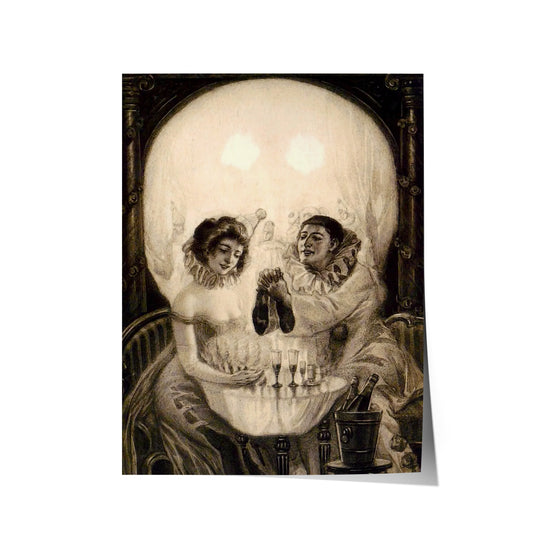 L'Amour de Pierrot | Attributed to Salvador Dalí | c. 1904